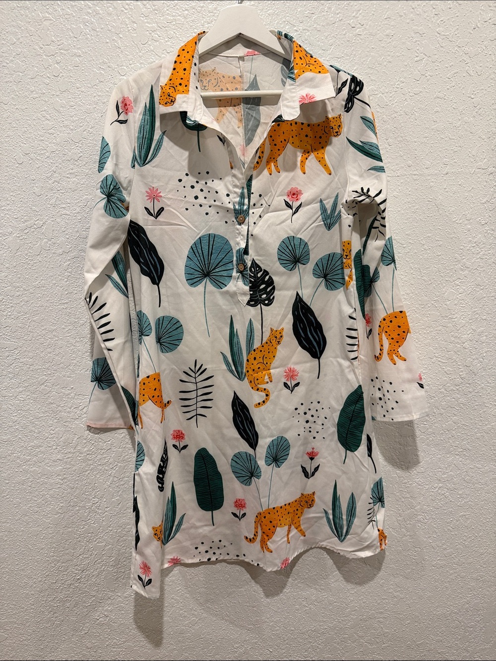 Tunic dress - animal print